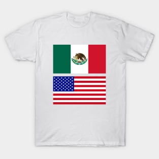 The American and Mexican Flag T-Shirt